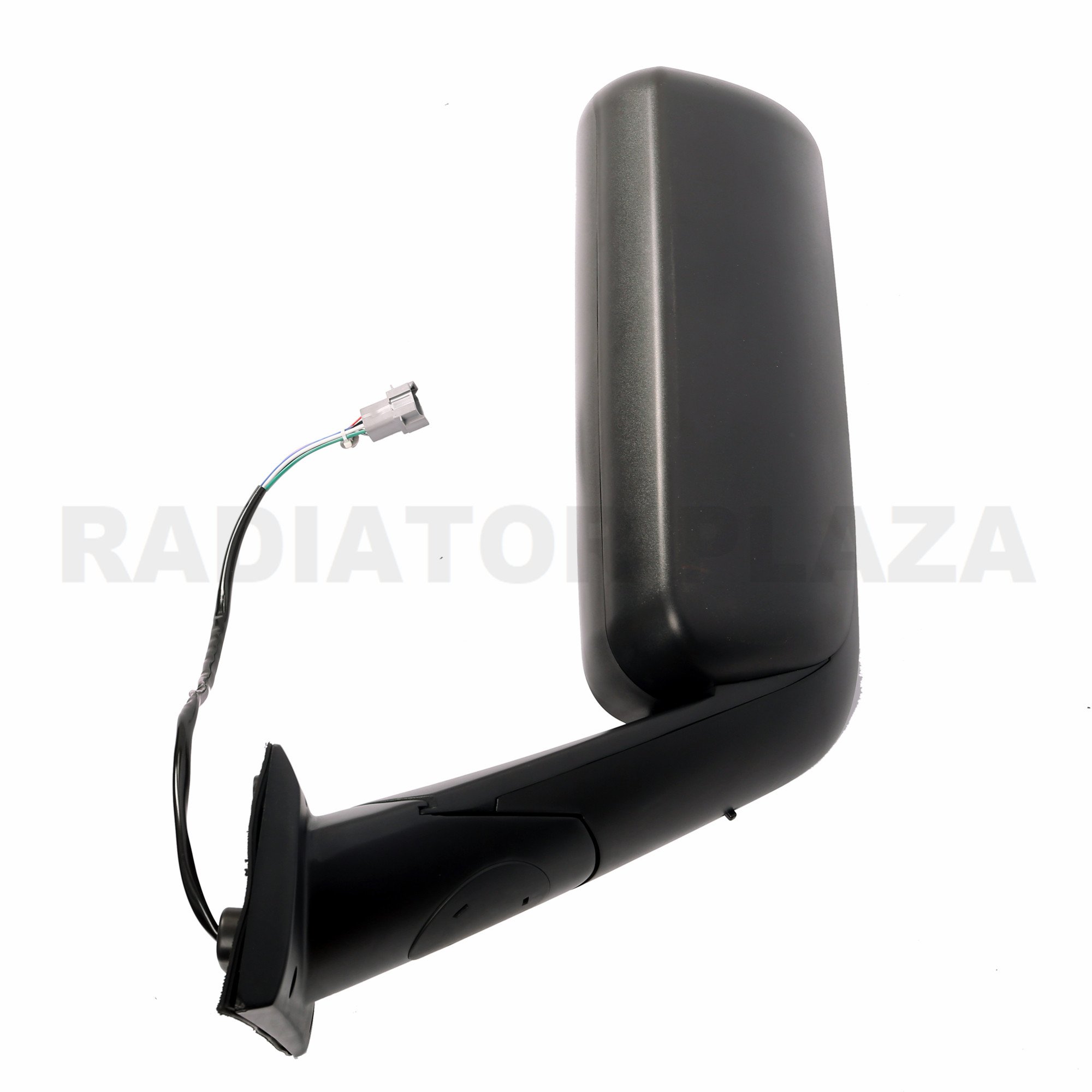 Black Rear View Side Power Heated Mirror Driver Left Side For 18-20 Freightliner Cascadia